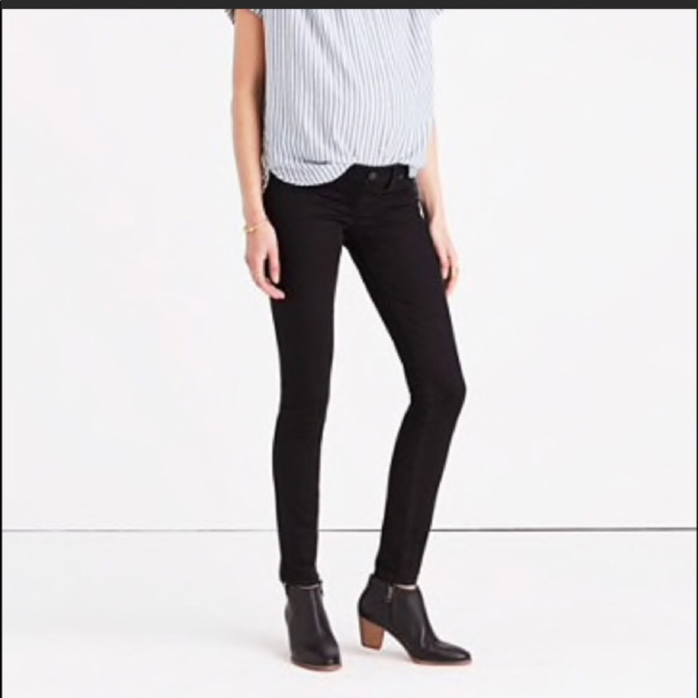 Madewell Maternity black jeans